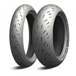 Ficha técnica e caractérísticas do produto Par de Pneu de Moto POWER CUP EVO 120/70 ZR17 59W Dianteiro + 180/55 ZR17 73W Traseiro TL - Michelin