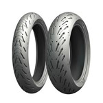 Ficha técnica e caractérísticas do produto Par de Pneu Moto Michelin ROAD 5 120/70 ZR17 M/C 58W Dianteiro TL + 180/55 ZR17 M/C 73W Traseiro TL