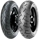 Ficha técnica e caractérísticas do produto Par Pneu 120/70-15 + 140/70-14 Pirelli D.Scooter Xmax 250