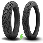 Par Pneu 130/80-17 e 90/90-21 Kenda Xt660/falcon