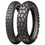 Ficha técnica e caractérísticas do produto Par Pneu 130/80-17 e 90/90-19 Xt600 Xt660 Falcon - Michelin