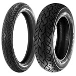 Ficha técnica e caractérísticas do produto Par Pneu 130/90-15 + 3.00-18 Pirelli Virago 250 V-blade 250