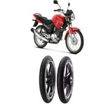 Ficha técnica e caractérísticas do produto Par Pneu 90/90-18 + 275-18 Super City Pirelli Cg125 Ybr125