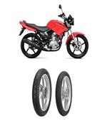 Ficha técnica e caractérísticas do produto Par Pneu 90/90-18 + 80/100-18 City Dragon Pirelli Cg 125 Cbx 150 - Pirelli Moto