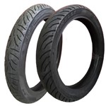 Ficha técnica e caractérísticas do produto Par Pneu Balão Pop Biz 110/80-14 + 275-17 Super City Pirelli