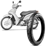 Ficha técnica e caractérísticas do produto Par Pneu Biz 125 Moto Levorin 60/100-17 33L 80/100-14 49L Street Runner