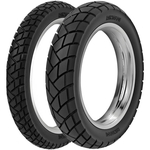 Ficha técnica e caractérísticas do produto Par Pneu Bros 150 Xre 190 Crosser 150 120/90-17 + 90/90-19 R34 Rinaldi