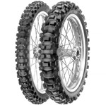 Ficha técnica e caractérísticas do produto Par Pneu Crf 150F 70/100-19 + 90/100-16 Scorpion Xc Mid Hard Pirelli - Pirelli Moto