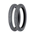 Ficha técnica e caractérísticas do produto Par Pneu de Moto MICHELIN CITY PRO 80/100 18 47P TL + 100/80 18 59P TL Traseiro