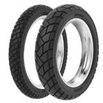 Ficha técnica e caractérísticas do produto Par Pneu Honda Bross 130/80-17 + 90/90-19 R34 Rinaldi