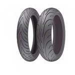 Ficha técnica e caractérísticas do produto Par Pneu Michelin 120/70-17 + 180/55-17 Pilot Road 2 Moto