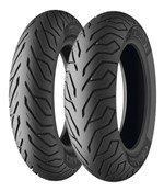 Ficha técnica e caractérísticas do produto Par Pneu Michelin 100/80-16 + 120/80-16 City Grip Cityclass