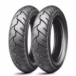 Ficha técnica e caractérísticas do produto Par Pneu Michelin 3.50 10 + 100/90-10 S1 Suzuki Burgman 125