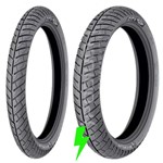 Ficha técnica e caractérísticas do produto Par Pneu Michelin 275-18 + 100/90-18 City Pro Fazer 150