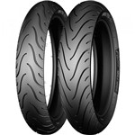 Ficha técnica e caractérísticas do produto Par de Pneu Michelin 110-80-14 e 80-90-17 Pilot Street Honda Biz 100 110 125 Pop 100 110