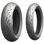 Ficha técnica e caractérísticas do produto Par Pneu Michelin Pilot Road 5 120/70-17 + 160/60-17