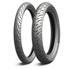 Ficha técnica e caractérísticas do produto Par Pneu Michelin Pilot Street 2 Biz 80/100-14 + 60/100-17