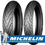 Ficha técnica e caractérísticas do produto Par Pneu Moto 90/90-18 e 100/90-18 Michelin Pilot Street