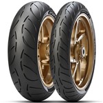 Ficha técnica e caractérísticas do produto Par Pneu Moto Metzeler 190/55r17 75w 120/70r17 58w Sportec M7 RR