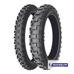 Ficha técnica e caractérísticas do produto Par Pneu de Moto Michelin CROSS AC10 80/100 21 51R + 120/90 18 65R