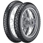 Par Pneu NXR 150 Bross Nx 350 Sahara Xl 250Rn 110/90-17 + 130/80-17 Tr300 Vipal