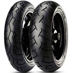 Ficha técnica e caractérísticas do produto Par Pneu Pcx 150 100/90-14 + 90/90-14 Tl Diablo Scooter Pirelli