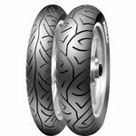 Ficha técnica e caractérísticas do produto Par Pneu Pirelli 100/90-18 E 140/70-18 Cbx750f 7 Galo