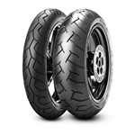 Ficha técnica e caractérísticas do produto Par Pneu Pirelli Diablo 160/60-17 + 120/70-17