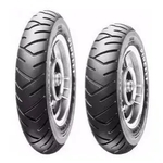 Ficha técnica e caractérísticas do produto Par Pneu Pirelli 90/90-12 + 100/90-10 Sl26 Honda Lead 110 *