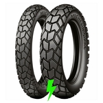 Ficha técnica e caractérísticas do produto Par Pneu 90/90-21 + 130/80-17 Michelin Sirac Xt 660 R Xt660r