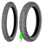 Ficha técnica e caractérísticas do produto Par Pneu Titan 160 Michelin 100/80-18 + 80/100-18 City Pro