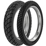 Ficha técnica e caractérísticas do produto Par Pneu Lander Xr250 Tornado Tenere 120/80-18 + 80/90-21 R34 Rinaldi