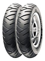 Ficha técnica e caractérísticas do produto Par Pneu Traseiro + Dianteiro Honda Lead 110 Pirelli Sl 26