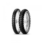 Ficha técnica e caractérísticas do produto Par Pneu Trilha Cross 110/90-19 + 80/100-21 Scorpion Mx Mid Soft 32 Pirelli - Pirelli Moto