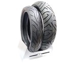 Ficha técnica e caractérísticas do produto Par Pneu Twister Traseiro 130 70 17 e Dianteiro 100 80 17 Pirelli Cbx 250 Twister Ys Fazer 250 0602