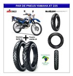 Ficha técnica e caractérísticas do produto Par Pneu Yamaha Xt 225 Dianteiro Traseiro - Ira
