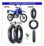 Ficha técnica e caractérísticas do produto Par Pneu Yamaha Xtz 250 Lander Dianteiro Traseiro - Ira