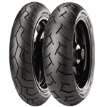 Ficha técnica e caractérísticas do produto Par Pneus Dafra Maxsym 400i 120/70-15 + 150/70-14 Diablo Scooter Pirelli - Pirelli Moto