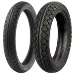 Ficha técnica e caractérísticas do produto Par Pneus Moto Pirelli 80/90-16 + 90/80-16 Mandrake Mt15