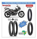 Par Pneus Yamaha Factor 150 Ed Rd 135 Azonic Tl - Levorin