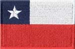 Ficha técnica e caractérísticas do produto Patch Bordado - Bandeira do Chile BD50072-324 Fecho de Contato