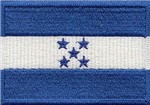 Ficha técnica e caractérísticas do produto Patch Bordado - BandeiraDe Honduras BD50205-425 Fecho de Contato
