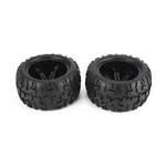 Ficha técnica e caractérísticas do produto 2Pcs 150mm aro da roda e pneus para 1/8 Monster Truck Racing acessórios do carro de RC