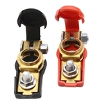 2Pcs 12V Car Quick Release Positivo Negativo Bateria Terminal Negativo Grampos