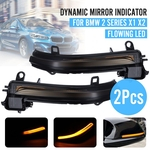 Ficha técnica e caractérísticas do produto 2PCS Dynamic LED Wing Mirror Indicador de mudança de direção para BMW 2 Series X1 X2