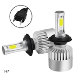 2Pcs S2 H1 H3 H4 H7 H8 H9 H11 9005 9006 9012 H13 9007 9004 Carro LED Head Light