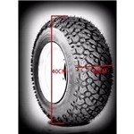 Pneu 17x7.5-8 - Quadriciclo - Mini Buggy - Kart Cross - Tricoss