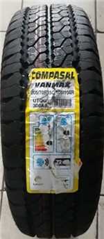 Ficha técnica e caractérísticas do produto Pneu Compasal 205/70 R15 Van Max 106/104r