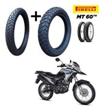 Ficha técnica e caractérísticas do produto Pneu Dianteiro Honda Xre 190 + Pneu Traseiro Pirelli