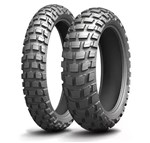 Ficha técnica e caractérísticas do produto Par Pneu Michelin 120/70-19 + 170/60-17 Anakee Wild Gs 1200